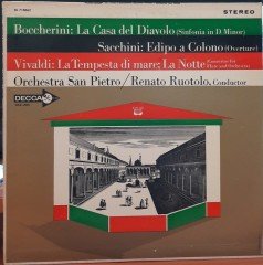 BOCCHERINI: LA CASA DEL DIAVOLO, SACCHINI: EDIPO A COLONO, VIVALDI: LA TEMPESTA DI MARE, RENATO RUOTOLO - PLAK 2.EL