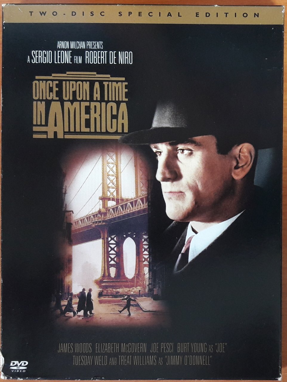 ONCE UPON A TIME IN AMERICA - ROBERT DE NIRO - JOE PESCI - SERGIO LEONE - 2DVD 2.EL 1. BÖLGE TR ALTYAZI YOKTUR
