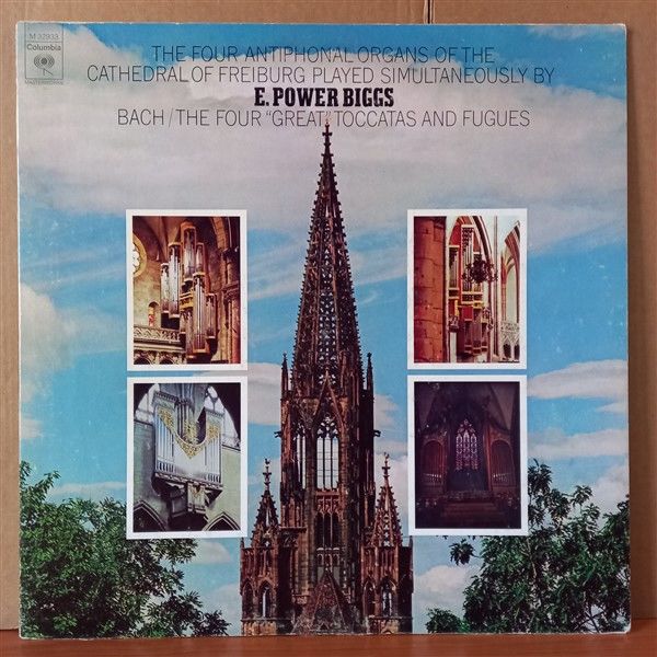 E. POWER BIGGS, BACH – THE FOUR ''GREAT'' TOCCATAS AND FUGUES (1974) - LP 2. EL PLAK