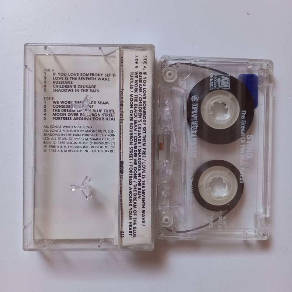 STING - THE DREAM OF THE BLUE TURTLES (1992) - KASET 2.EL