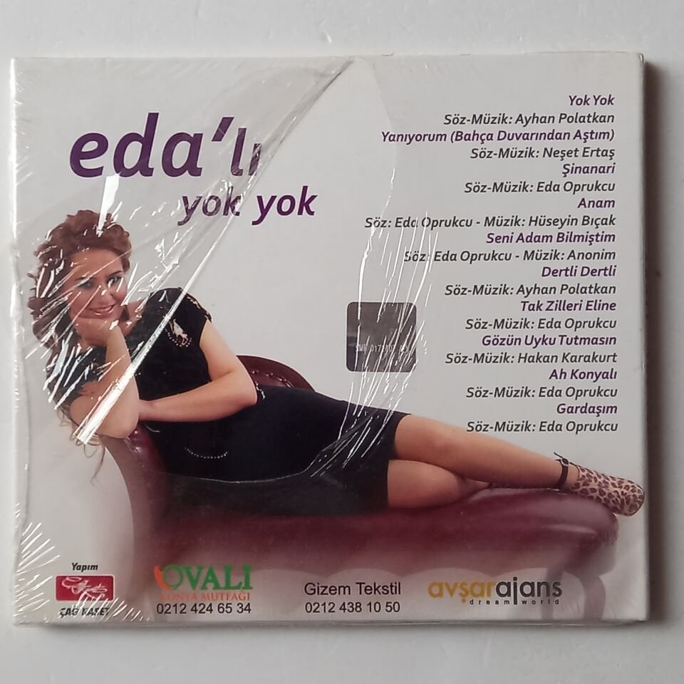 EDA\'LI - YOK YOK - CD AMBALAJINDA SIFIR