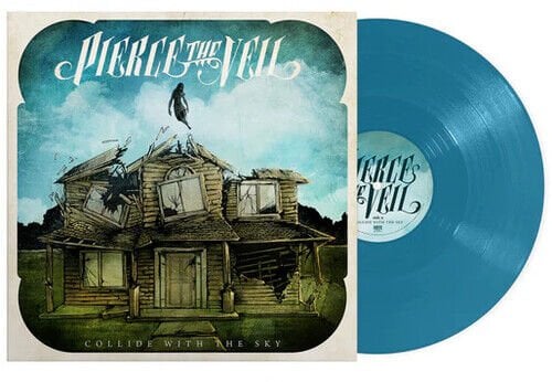 PIERCE THE VEIL – COLLIDE WITH THE SKY (2012) - LP 2024 REPRESS BLUE VINYL SIFIR PLAK