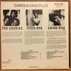 CAROLE KING PLUS THE COOKIES LITTLE EVA 1979 2.EL PLAK
