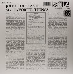 JOHN COLTRANE - MY FAVORITE THINGS (1961) - LP 180GR 2010 EDITION SIFIR PLAK