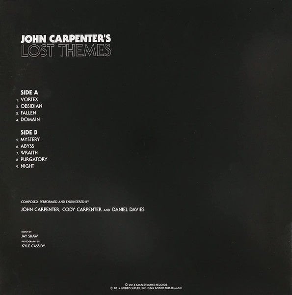 JOHN CARPENTER - LOST THEMES (2015) - LP 2022 NEON YELLOW COLOURED SIFIR PLAK