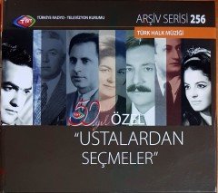 TRT 50. YIL ÖZEL / ARŞİV SERİSİ 256 / USTALARDAN SEÇMELER (2014) CD 2.EL