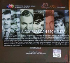 TRT 50. YIL ÖZEL / ARŞİV SERİSİ 256 / USTALARDAN SEÇMELER (2014) CD 2.EL