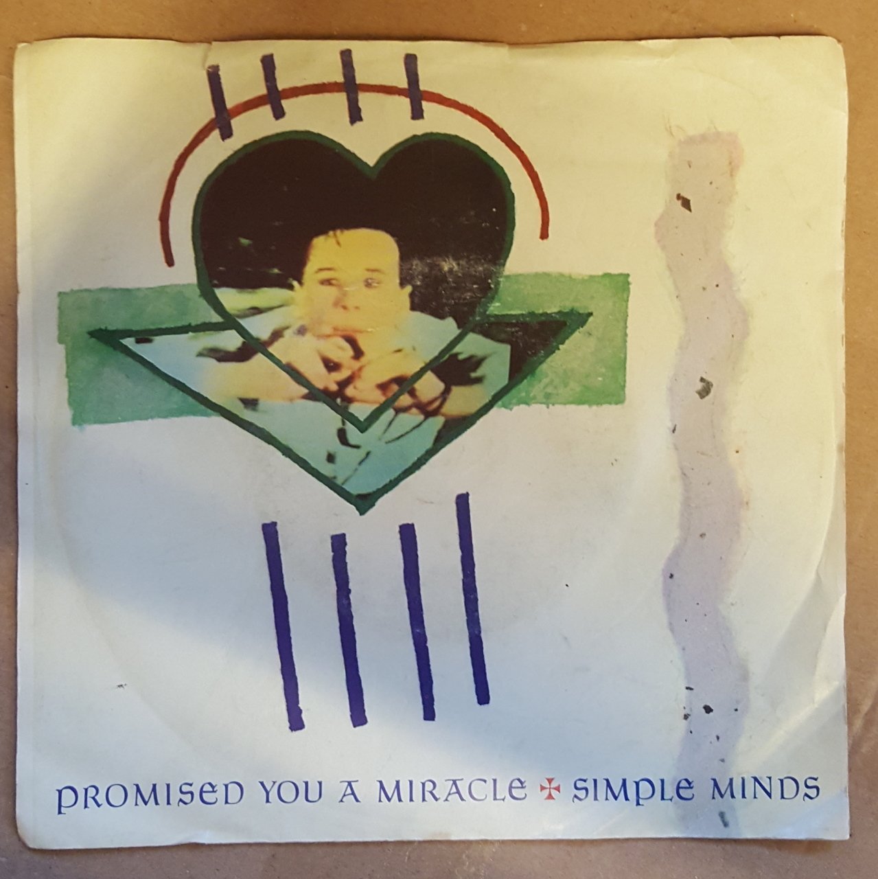 SIMPLE MINDS - PROMISED YOU A MIRACLE / THEME FOR GREAT CITIES (1982) - 7'' 45 DEVİR SINGLE PLAK