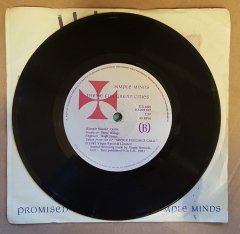 SIMPLE MINDS - PROMISED YOU A MIRACLE / THEME FOR GREAT CITIES (1982) - 7'' 45 DEVİR SINGLE PLAK