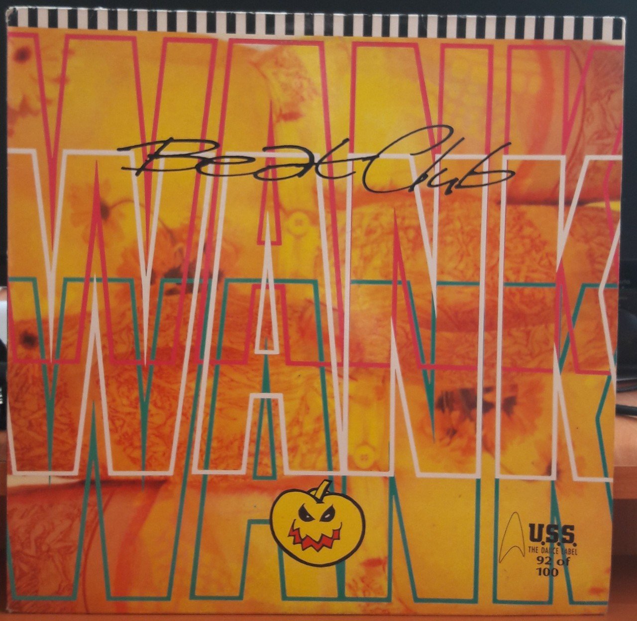 WANK WANK WANK - BEAT CLUB - 12'' MAXI SINGLE PLAK 2.EL