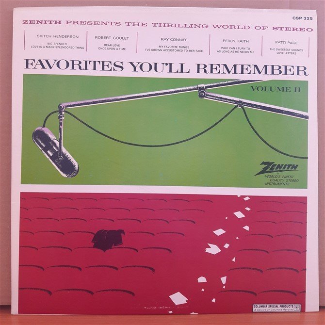 FAVORITES YOU'LL REMEMBER VOLUME II - LP 2.EL PLAK