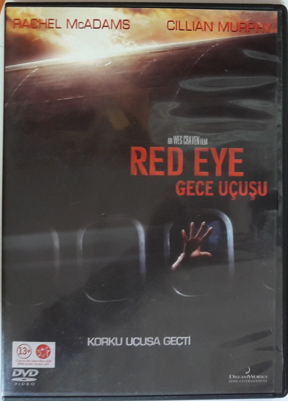 GECE UÇUŞU - RED EYE - RACHEL McADAMS - CILLIAN MURPHY - WES CRAVEN - DVD 2.EL