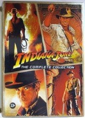 INDIANA JONES THE COMPLETE MOVIE COLLECTION - HARRISON FORD - DVD SLIMCASE KUTU 2.EL