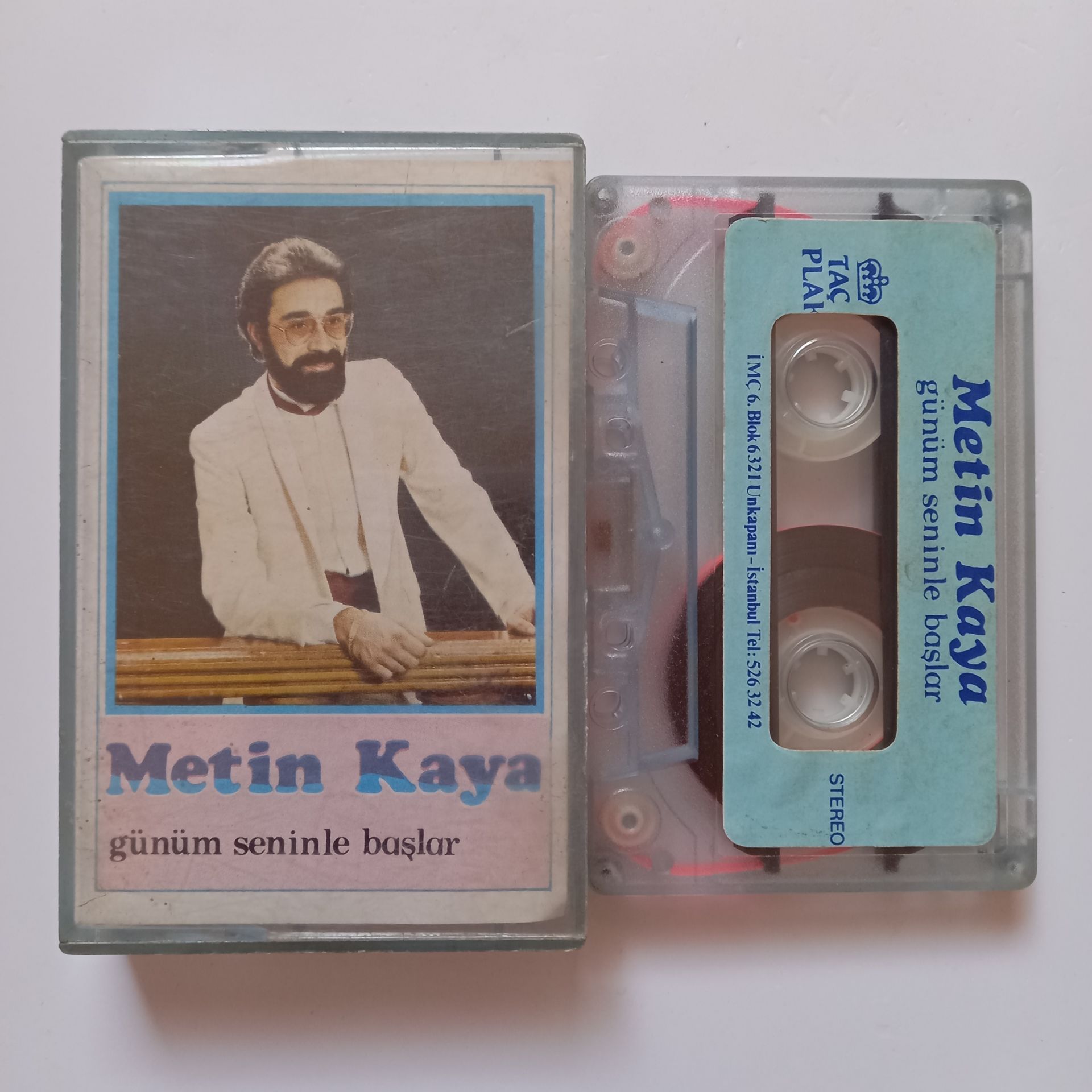 METİN KAYA - GÜNÜM SENİNLE BAŞLAR - KASET 2.EL