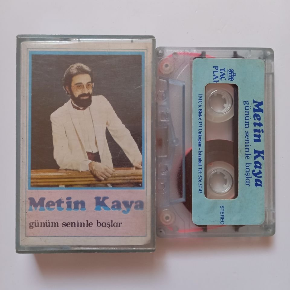 METİN KAYA - GÜNÜM SENİNLE BAŞLAR - KASET 2.EL