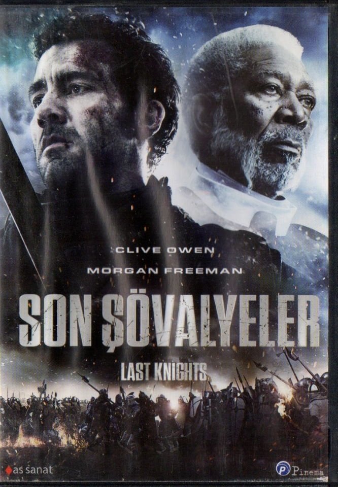 LAST KNIGHTS - SON ŞÖVALYELER - CLIVE OWEN - MORGAN FREEMAN - DVD 2.EL