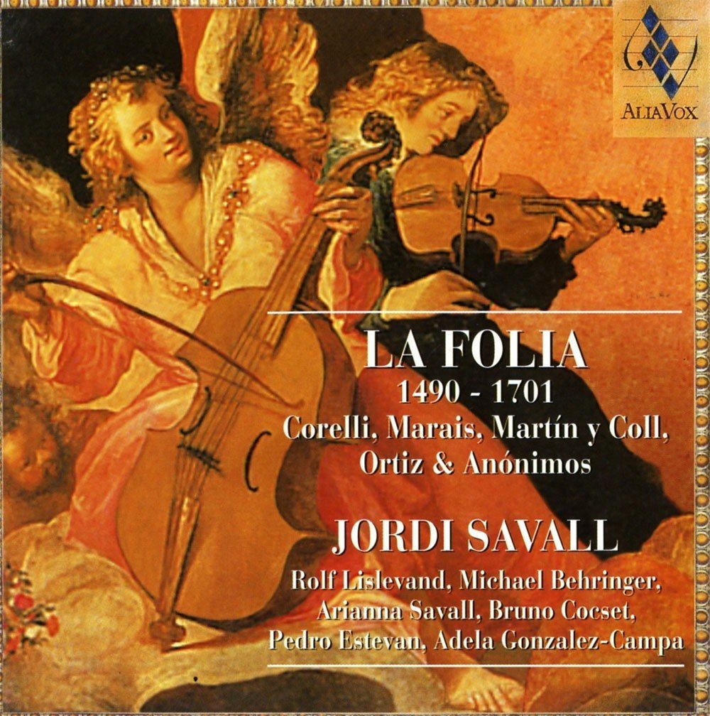 LA FOLIA 1490-1701 - JORDI SAVALL ROLF LISLEVAND - CD ALTAVOX BOOKLETİ KAYIP TEMİZ 2.EL
