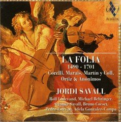 LA FOLIA 1490-1701 - JORDI SAVALL ROLF LISLEVAND - CD ALTAVOX BOOKLETİ KAYIP TEMİZ 2.EL