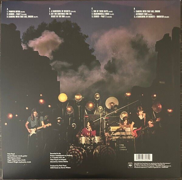 PINK FLOYD – PINK FLOYD AT POMPEII MCMLXXII (1974) - 2LP 2025 SIFIR PLAK