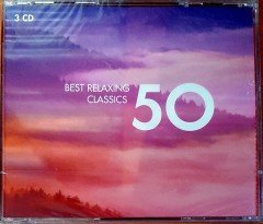 BEST RELAXING CLASSICS 50 / MOZART CHOPIN BRAHMS SATIE BEETHOVEN 3CD SIFIR
