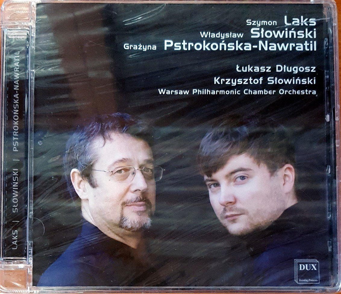 SZYMON LAKS WLADYSLAW STOWINSKI GRAZYNA PSTROKONSKA NAWRATIL / WARSAW PHILHARMONIC CHAMBER ORCHESTRA (2012) CD SIFIR