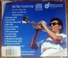 JOE VILARD - MEMORANDUM /JOE VILARD INTERPRETA A ARMANDO MANZANERO (1994) CD 2.EL