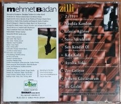 MEHMET BADAN - ZİLLİ (1999) İDOBAY CD 2.EL