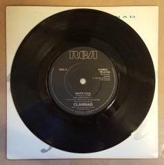 CLANNAD - WHITE FOOL / MANY ROADS (1987) - 7'' 45 DEVİR SINGLE PLAK