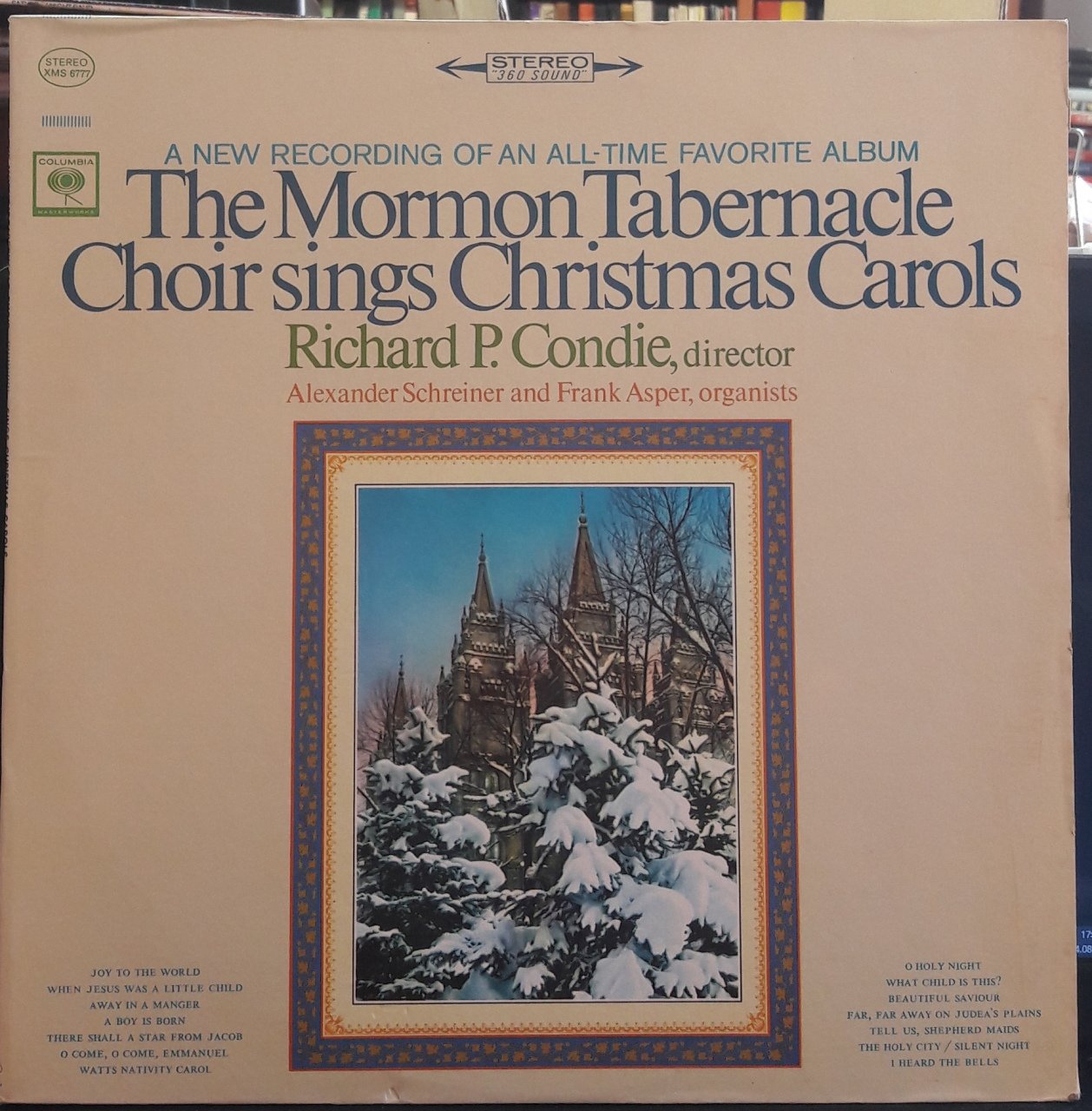 THE MORMON TABERNACLE CHOIR SINGS CHRISTMAS CAROLS - PLAK 2.EL