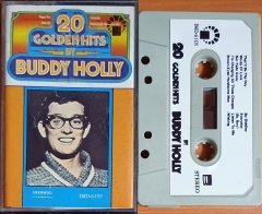 BUDDY HOLLY - 20 GOLDEN HITS - KASET IMD MADE IN SAUDI ARABIA 2.EL