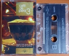 CAFE DE PERA 3 / FIONA APPLE, LEONARD COHEN, TORI AMOS, BILL WITHERS, MALIA, HOOVERPHONIC, PATRICIA KAAS (2004) - KASET SONY 2.EL