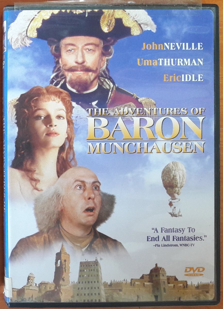 THE ADVENTURES OF BARON MUNCHAUSEN - JOHN NEVILLE - UMA THURMAN - TERRY GILLIAM - DVD 2.EL 1. BÖLGE TR ALTYAZI YOKTUR