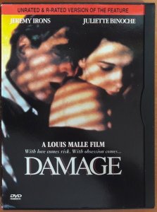 DAMAGE - JEREMY IRONS - JULIETTE BINOCHE - LOUIS MALLE - SNAPCASE DVD 2.EL 1. BÖLGE TR ALTYAZI YOKTUR
