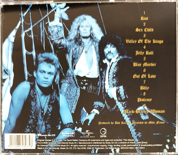 BLUE MURDER - BLUE BURDER (1989) - CD 2026 REISSUE / JEWEL CASE AMBALAJINDA SIFIR ÜRÜN