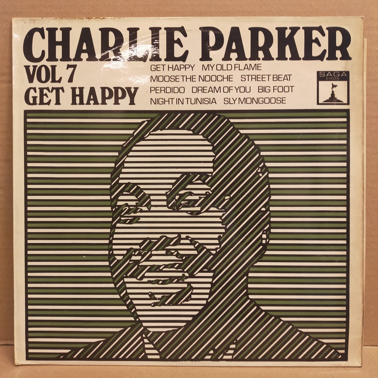 CHARLIE PARKER - VOL 7 / GET HAPPY (1969) - LP 2.EL PLAK