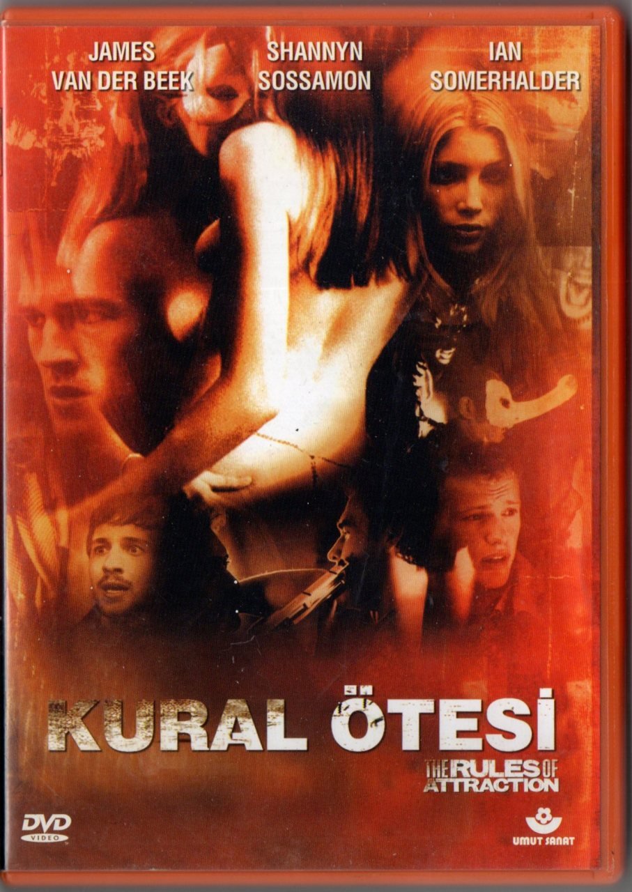 KURAL ÖTESİ - The RULES of ATTRACTION - JAMES VAN DER BEEK - DVD 2.EL