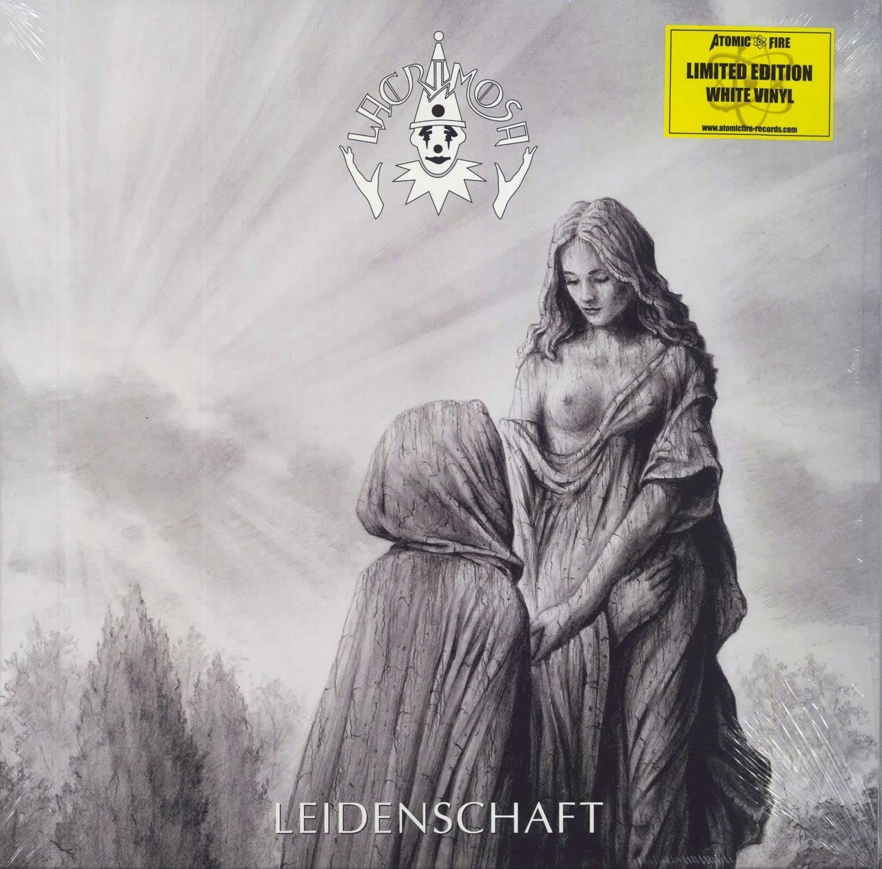 LACRIMOSA - LEIDENSCHAFT (2021) - 2LP 2023 WHITE COLOURED EDITION GOTHIC ROCK SIFIR PLAK