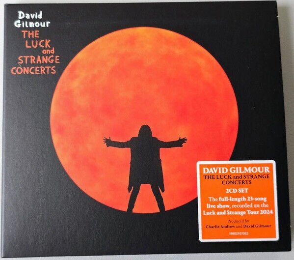 DAVID GILMOUR – THE LUCK AND STRANGE CONCERTS (2025) - 2CD DIGISLEEVE AMBALAJINDA SIFIR