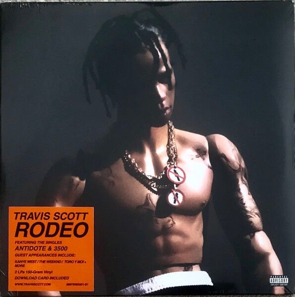 TRAVIS SCOTT - RODEO (2015) - 2LP 2022 EDITION SIFIR PLAK