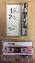 AMERICA - HISTORY / GREATEST HITS CASSETTE 1992 MADE IN TURKEY ''USED''