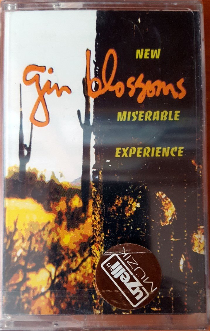 GIN BLOSSOMS - NEW MISERABLE EXPERIENCE (1993) TOPKAPI CASSETTE MADE IN TURKEY ''NEW''