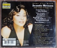 JEANIE BRYSON SINGS SONGS OF PEGGY LEE - SOME CATS KNOW (1996) TELARC JAZZ CD 2.EL