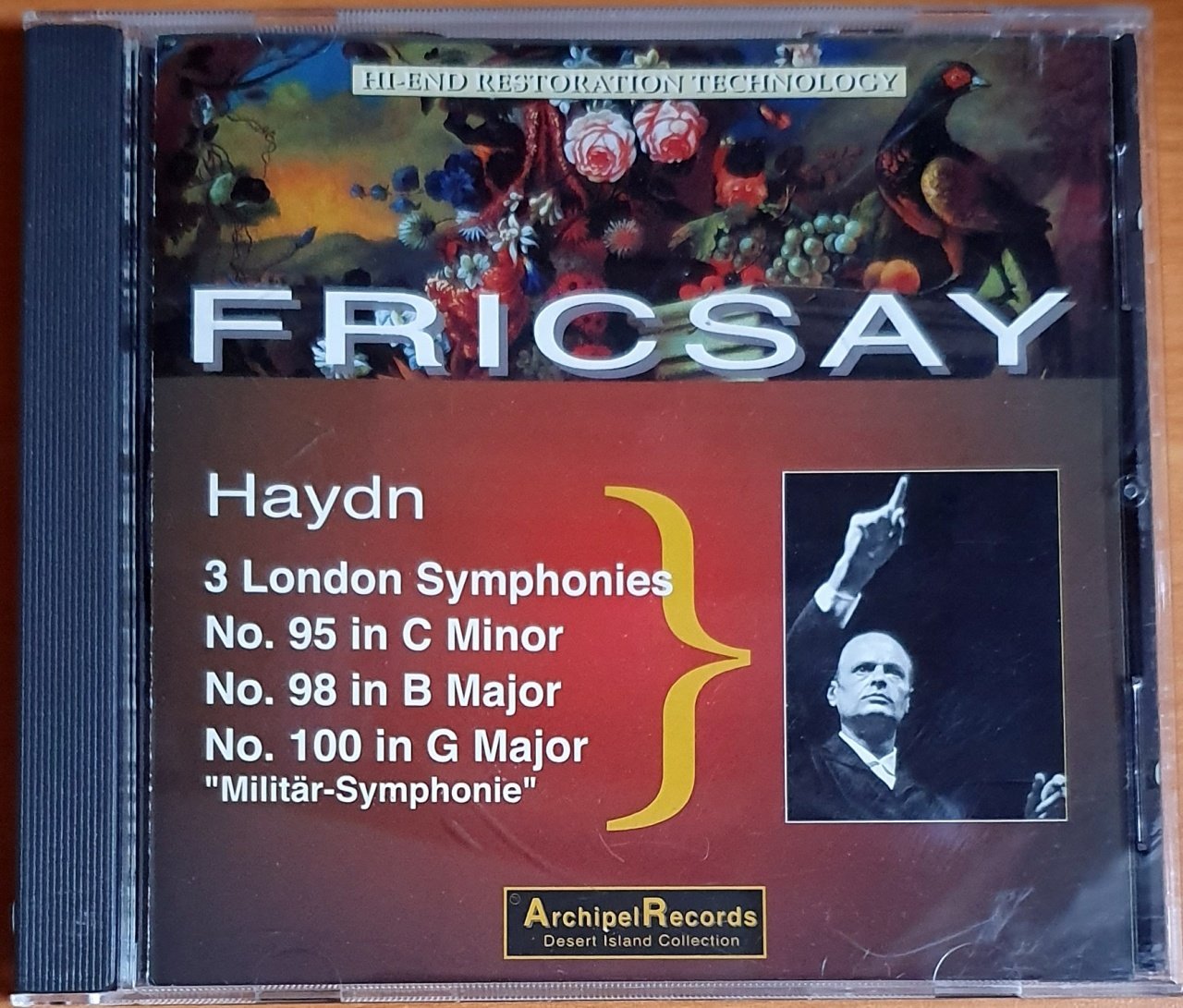 HAYDN: 3 SYMPHONIES / FERENC FRICSAY (2004) - CD ARCHIPEL RECORDS 2.EL