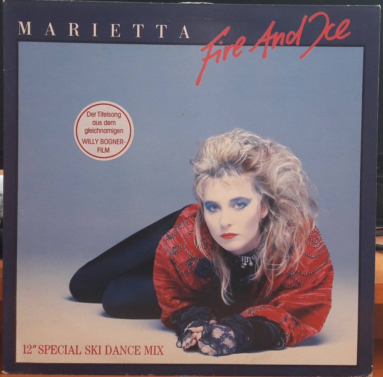 MARIETTA - FIRE AND ICE (1986) - 12'' MAXI SINGLE PLAK 2.EL