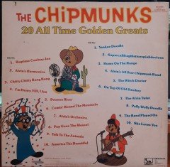 THE CHIPMUNKS - 20 ALL TIME GOLDEN GREATS (1982) - PLAK 2.EL