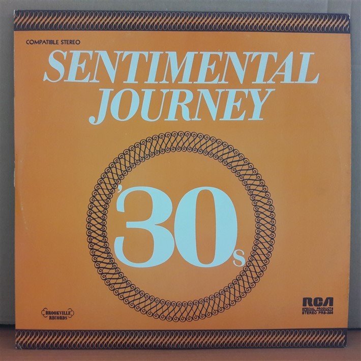 SENTIMENTAL JOURNEY '30s - '40s - 2LP 2.EL PLAK