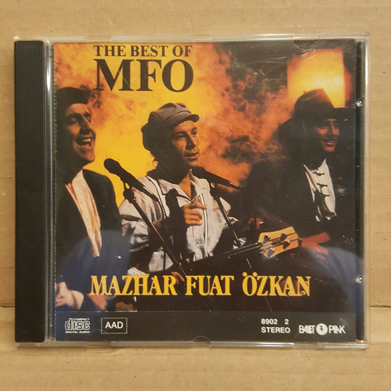 MAZHAR FUAT ÖZKAN - THE BEST OF MFÖ (1989) - CD BALET PLAK 2.EL