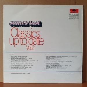 JAMES LAST - CLASSICS UP TO DATE VOL.2 (1969) - LP 2.EL PLAK