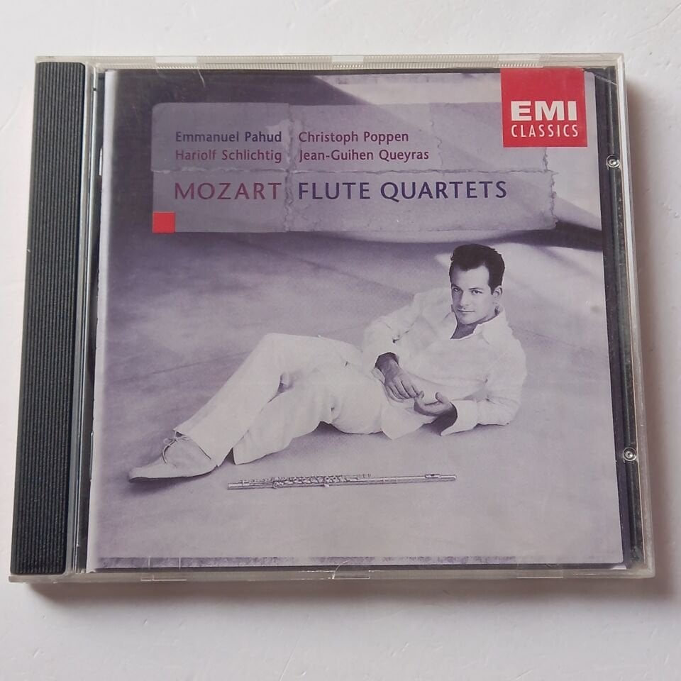 MOZART: FLUTE QUARTETS - EMMANUEL PAHUD, CHRISTOPH POPPEN, HARIOLF SCHLICHTIG, JEAN-GUIHEN QUEYRAS (1999) - CD 2.EL