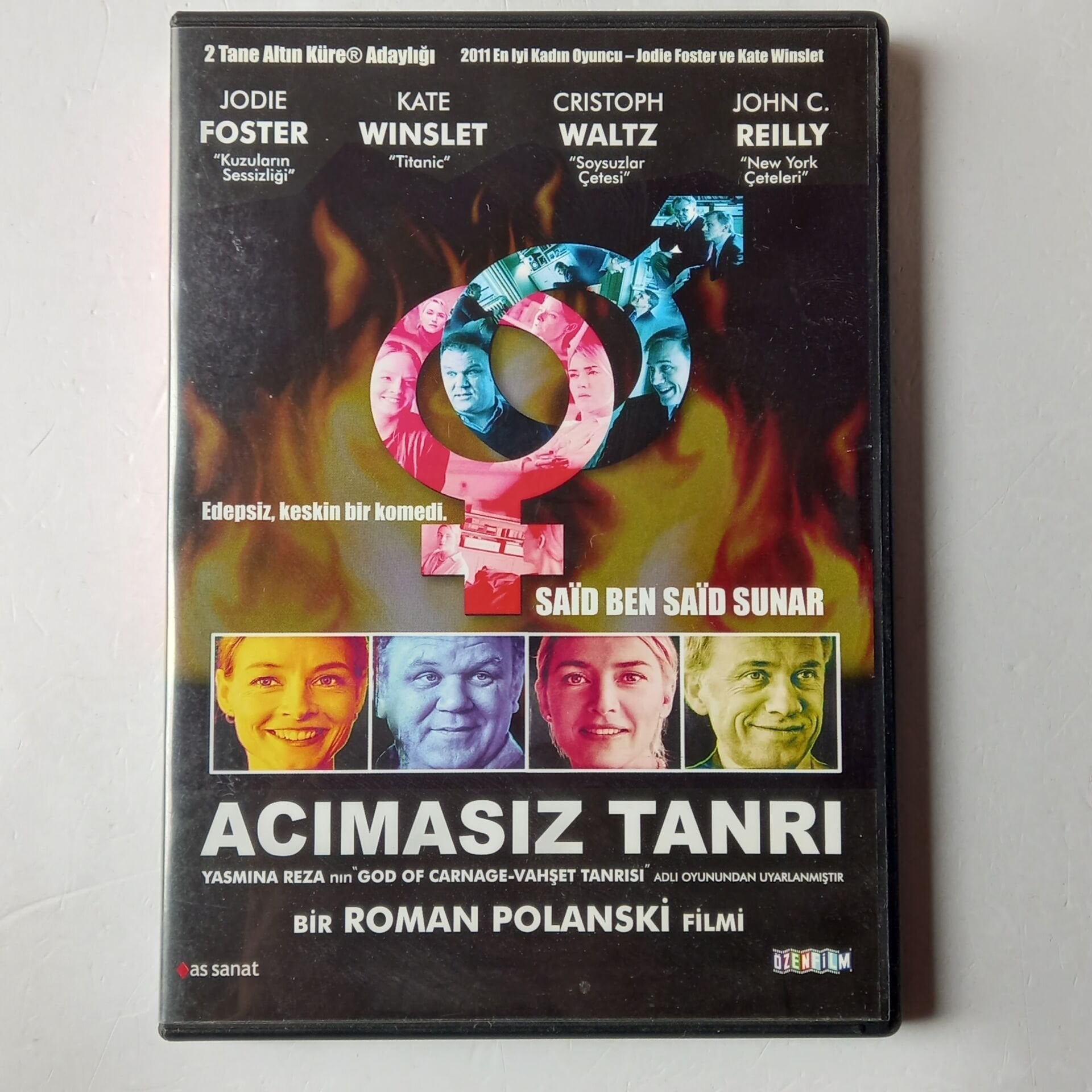ACIMASIZ TANRI / CARNAGE - ROMAN POLANSKI, JODIE FOSTER, KATE WINSLET, CRISTOPH WALTZ, JOHN C. REILLY - DVD 2.EL